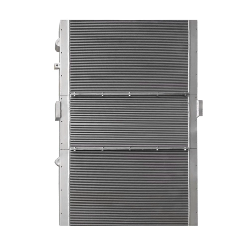 Mobile air compressor radiator core 1