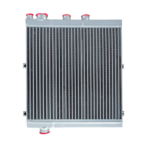 Mobile air compressor radiator core 1