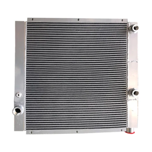 Mobile air compressor radiator core 6