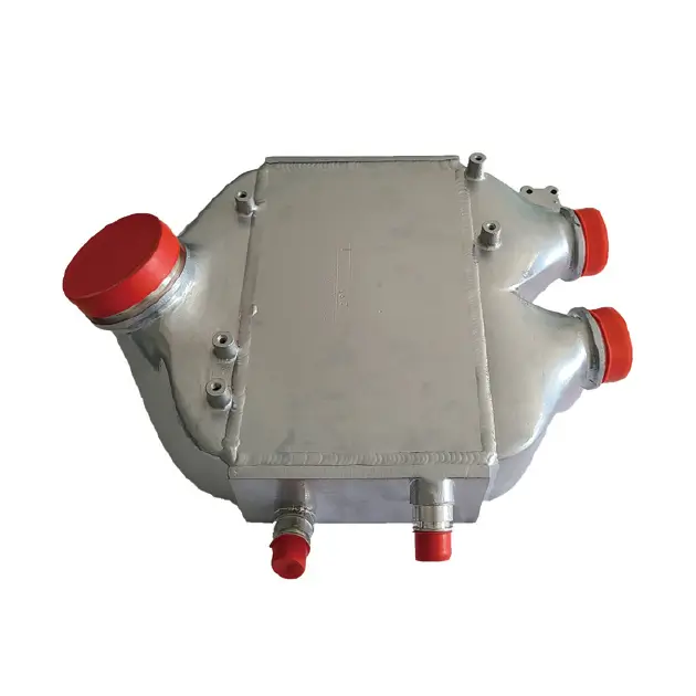 Performance-Enhancing Aluminum Plate Fin Heat Exchanger for Automotive Cooling