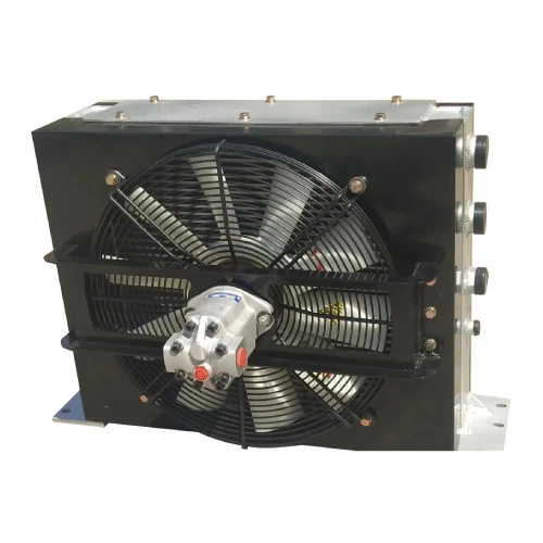 For road machinery radiators
